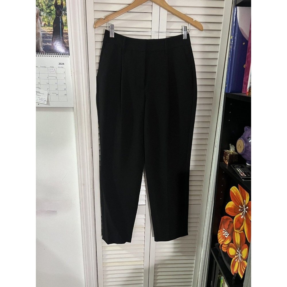 Nine West Straight Size 2 Black Pants